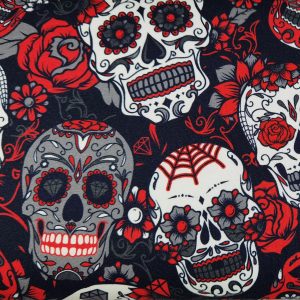 B98_Jersey_Baumwolljersey_Stoff_Stoffe_Stoffpiraten_Totenkoepfe_Skulls_schwarz_rot